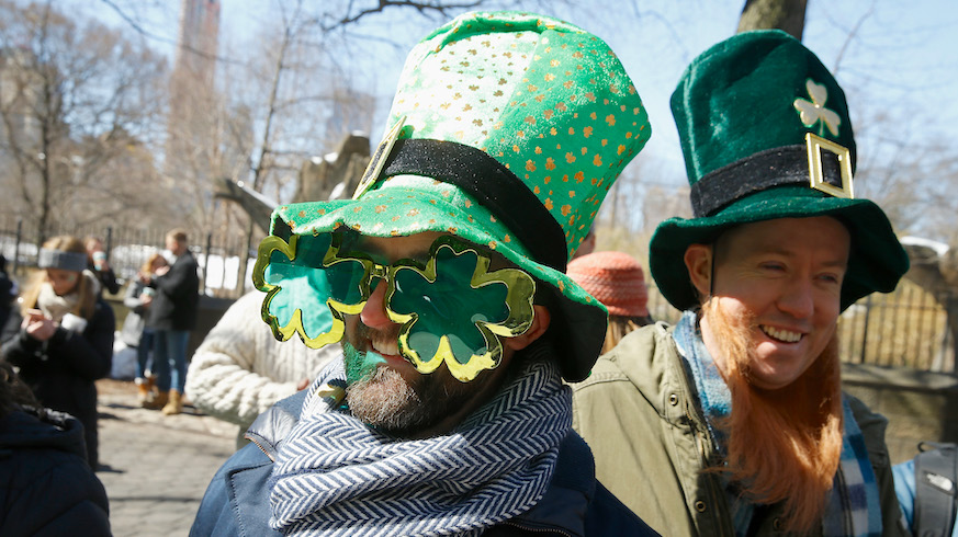 We're not going to judge you for going the green beer route, but there's more than one way to do St. Patrick's Day in New York City. Credit: Getty Images