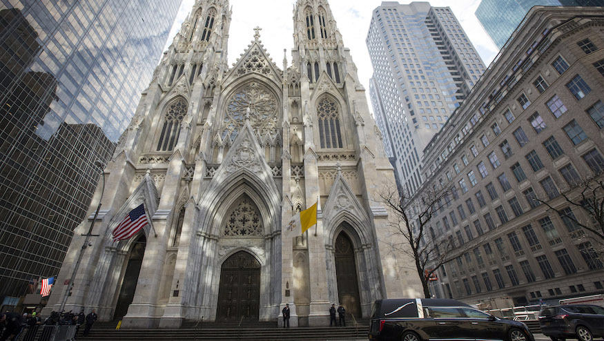 Man caught walking into St. Patrick’s Cathedral with full gasoline cans, lighters