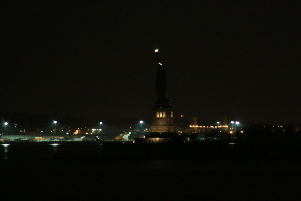 Here’s why the Statue of Liberty went dark Tuesday night