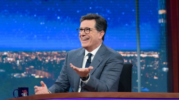 Stephen Colbert President Trump Joke