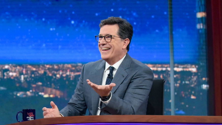 Stephen Colbert President Trump Joke