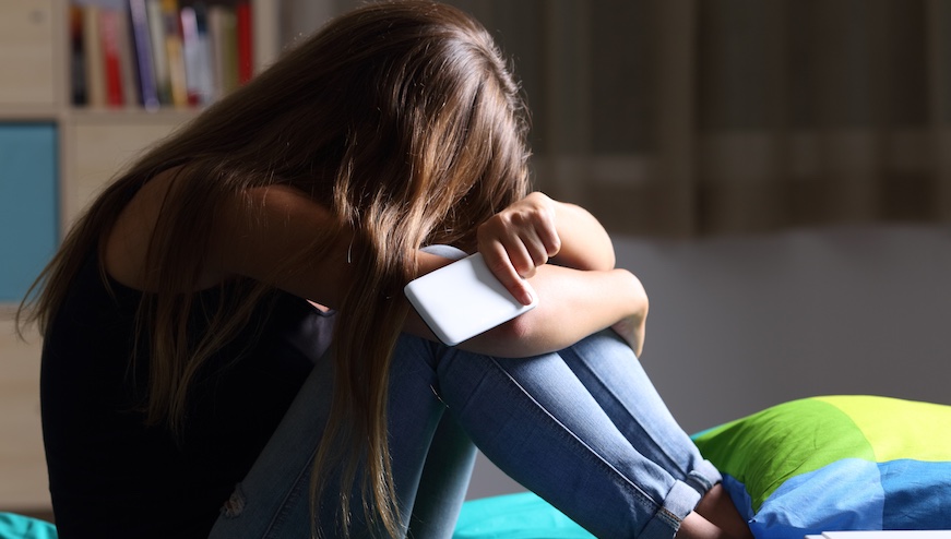 A recent study found that Instagram had the worst impact on teen’s mental health, followed closely by Snapchat and Twitter. Photo: iStock