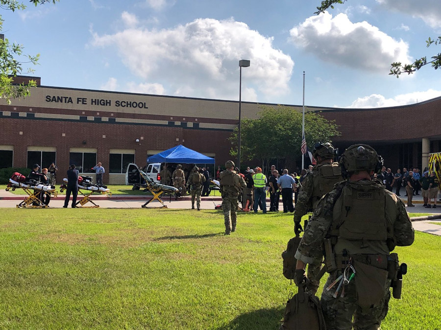 At least eight dead, explosives found in Texas school shooting: sheriff