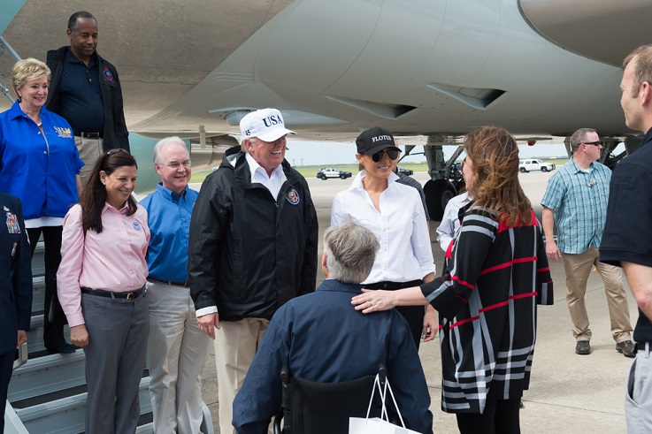 The president and first lady visited Texas last Tuesday, and will now return to meet survivors. (Official White House Photo by Andrea Hanks)