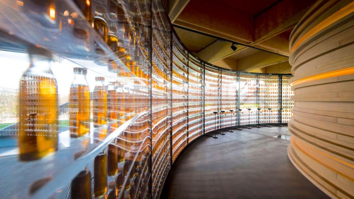 The Macallan Distillery Experience takes you inside the single malt Scotch whiskey maker's stunning new Macallan distillery in Speyside, Scotland.