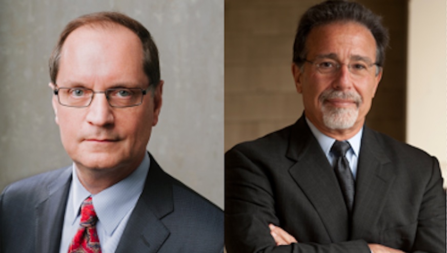Jerry Buting, left, and David Rudolf, right, will visit Boston to kick off their True Crime tour.