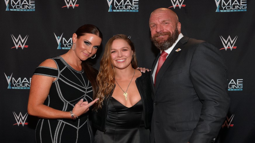 The, Ronda Rousey, WWE, ratings