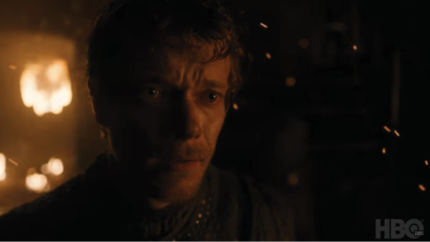 Theon Greyjoy Battle Silence Sad