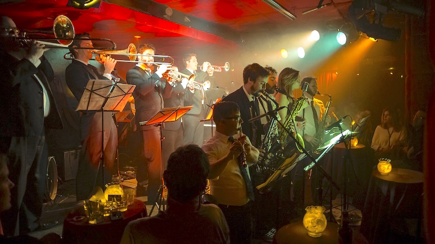 things to do in nyc big band mk groove orchestra mckittrick hotel