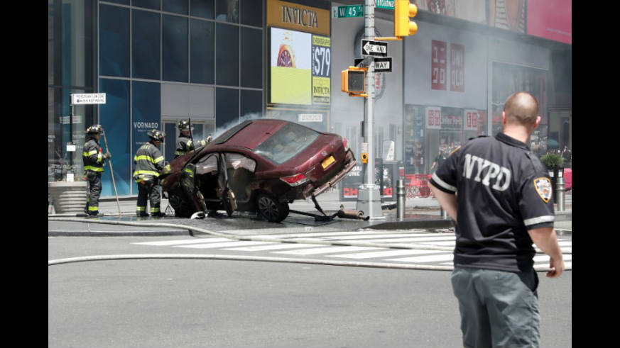 Times Square Crash