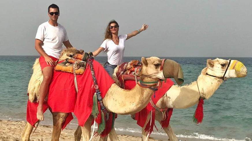 Tom Brady and Gisele Bündchen Qatar