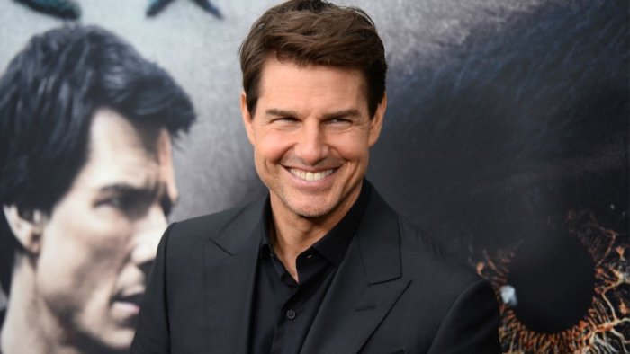 Tom Cruise smiling
