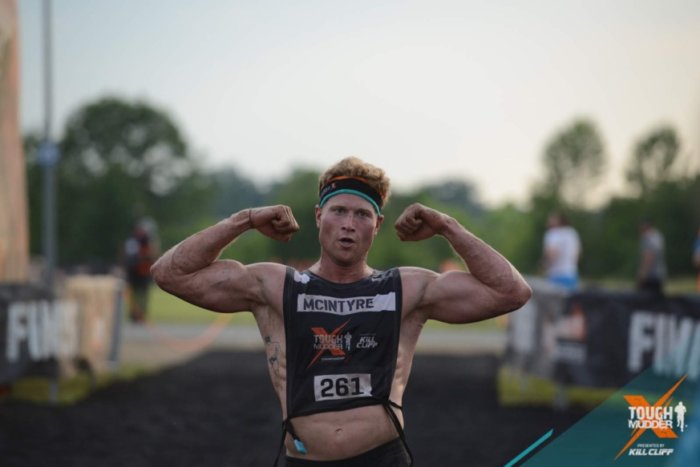 Reigning Tough Mudder X champ Hunter McIntyre talks eating and workout regimes — and why he chooses sugar (lots of sugar!) over veggies. (Provided)