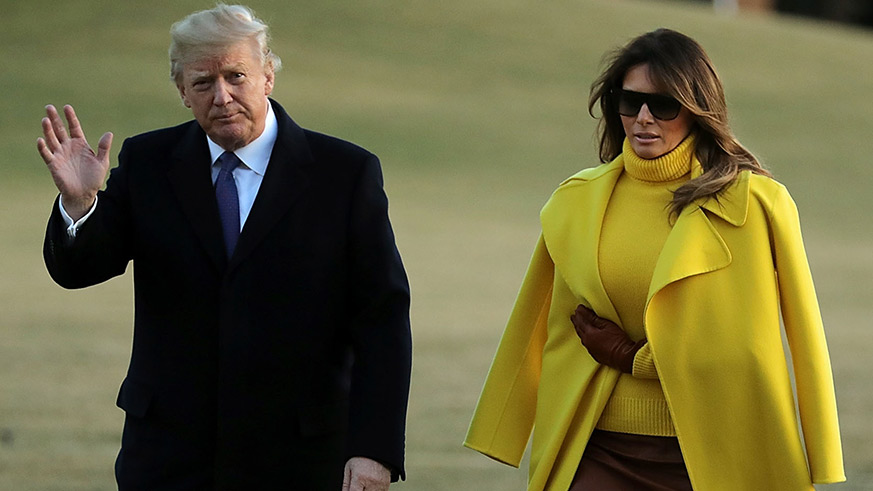 Did Melania snub Trump’s hand holding attempt again? Twitter sure thinks so