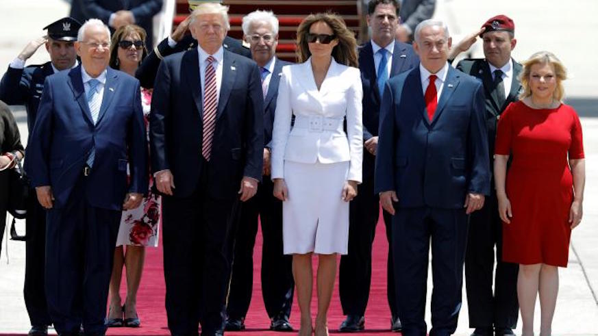 Trump visits Israel in search of revived peace process
