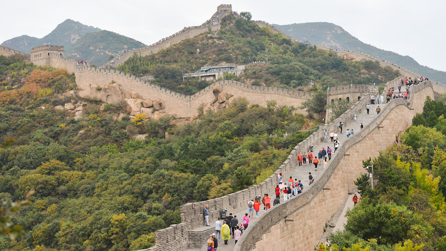 The Great Wall of China is a modern marvel that needs preservation, not tourism. Credit: Getty Images