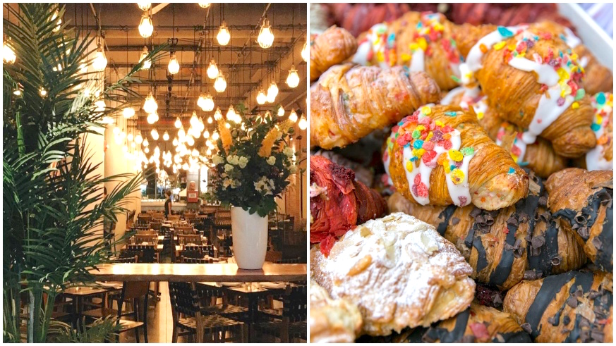 Union Fare food hall has been a popular spot for casual lunches and more intimate dinner dates since opening in June 2016. It's also home to the Instagram-famous cream-filled croissant.