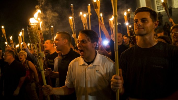 unprotected speech charlottesville white supremacists