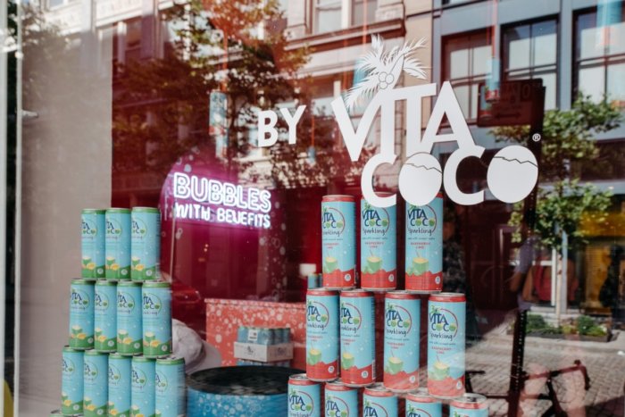 The Pop Shop by Vita Coco will be open Friday to Sunday to bring the brand’s new Sparkling collection to life with a slew of activities.