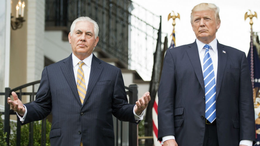 What is Donald's Trump IQ Tillerson