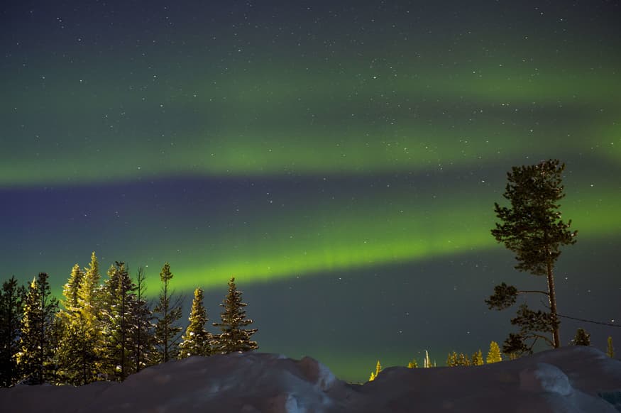 When is the best time to see northern lights