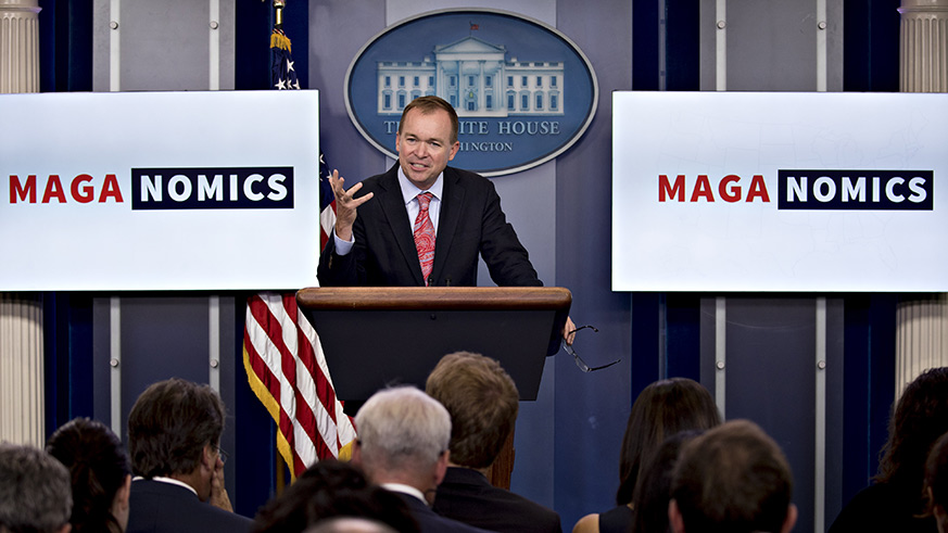 The White House unveils ‘MAGAnomics,’ Twitter reacts accordingly