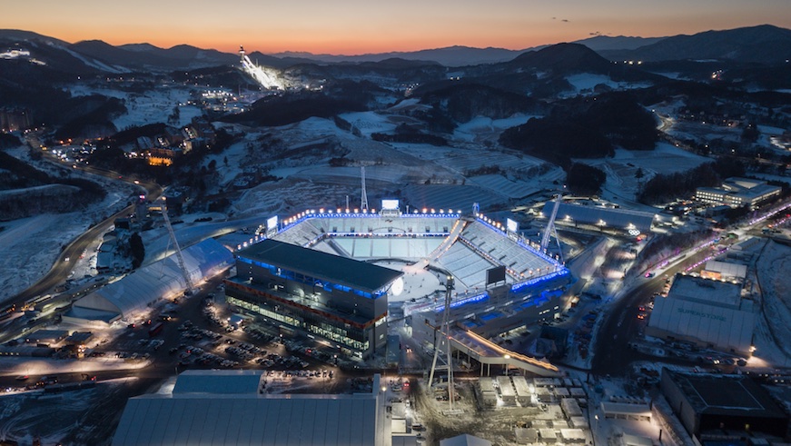 2018 Pyeongchang winter Olympics venue