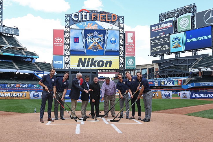 Rangers, Sabres size up Citi Field before 2018 NHL Winter Classic