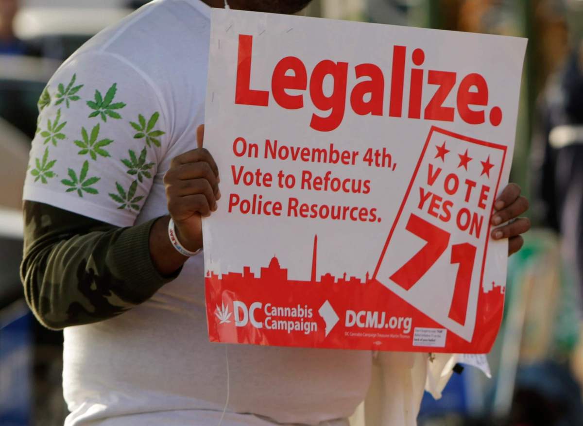 Roll up! District of Columbia is latest place to legalize recreational pot