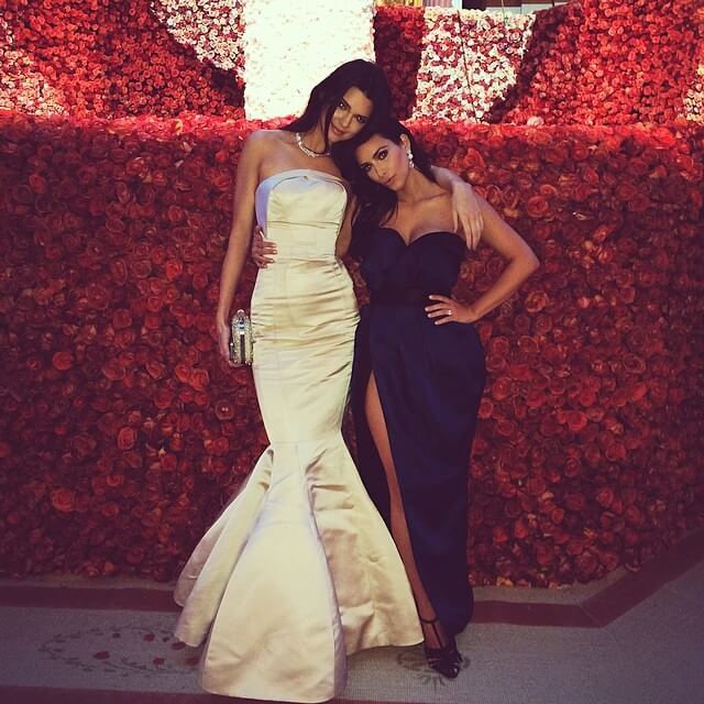 Kim Kardashian and Kendall Jenner pose nude for Love magazine, the world