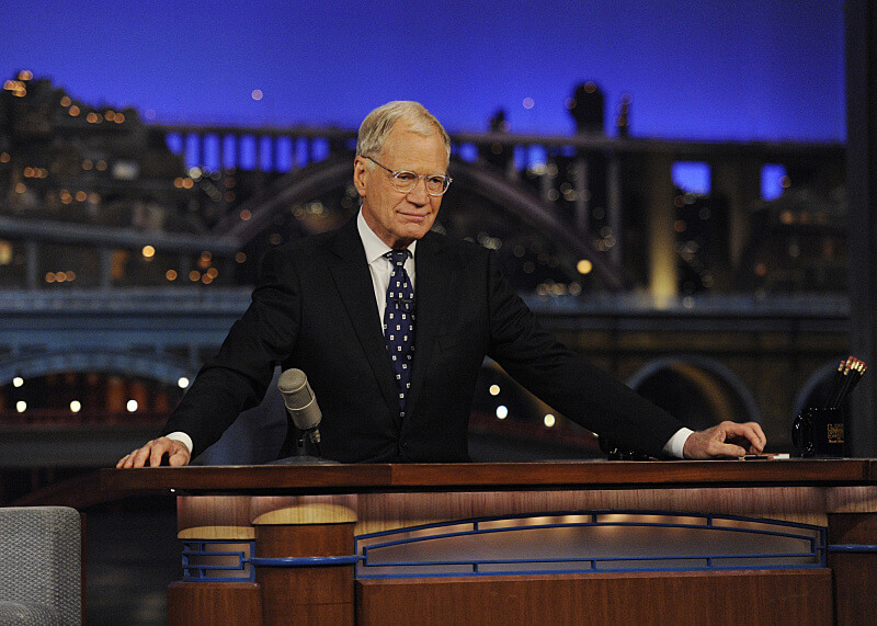 David Letterman says goodbye
