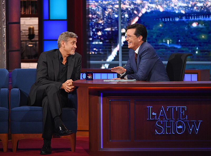 Stephen Colbert’s first ‘Late Show’: George Clooney, and every musical guest