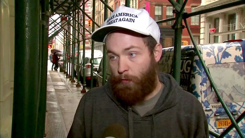 Trump supporter attacked for his ‘Make America Great Again’ hat: Report