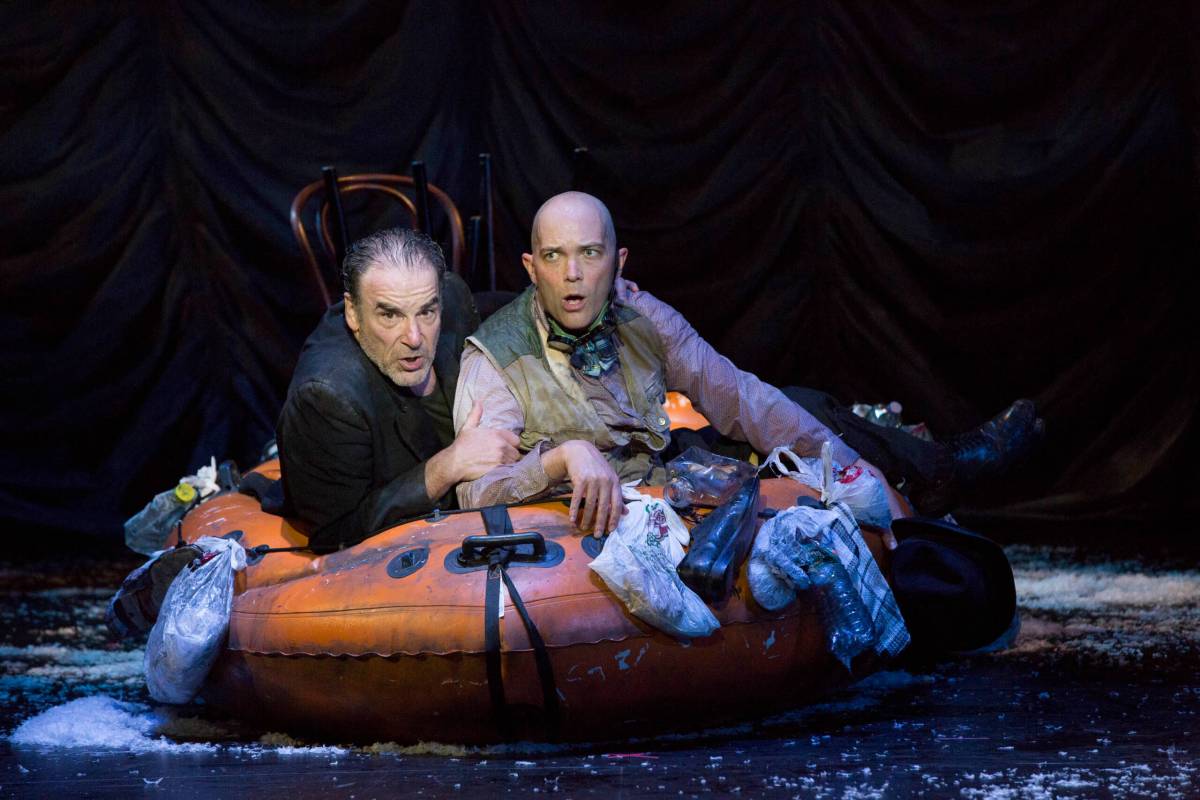 Sail off into a vaudevillian apocalypse with Mandy Patinkin at A.R.T.