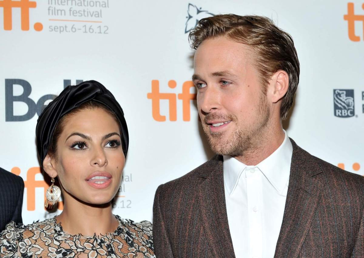 Ryan Gosling and Eva Mendes are totally pro-sweatpants