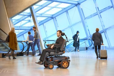 Stair-climbing wheelchair could change the lives of disabled people