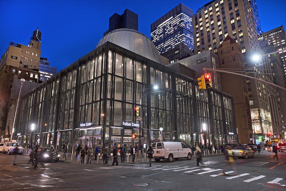 Fulton Center is first subway station to receive special rating for