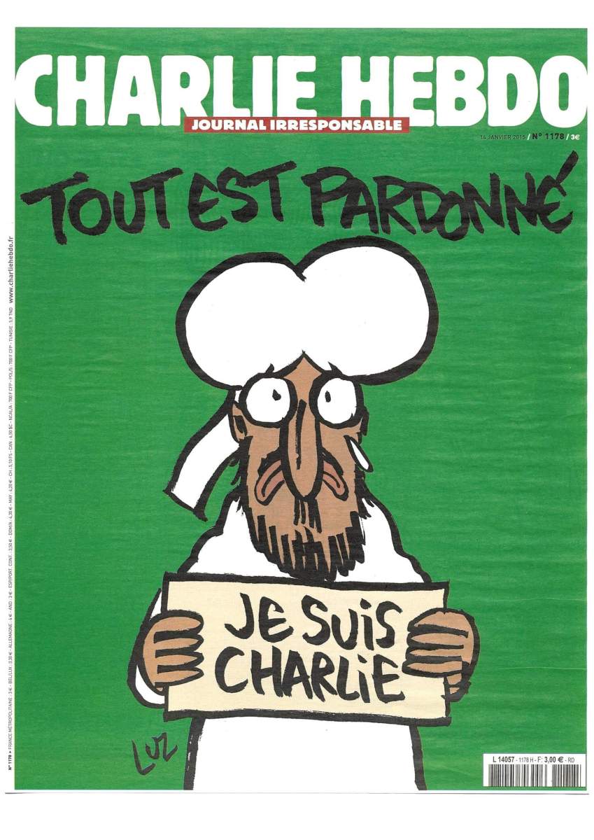 PHOTOS: New Charlie Hebdo cartoons satirize everyone