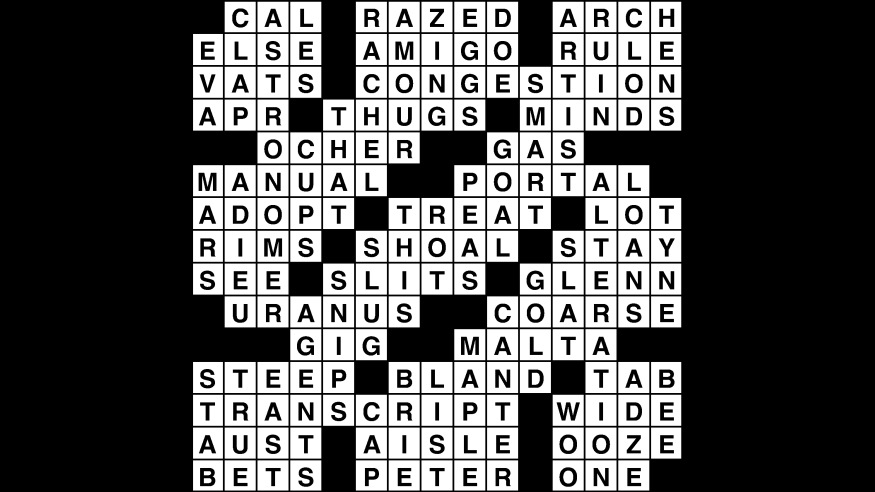 Crossword Crossword