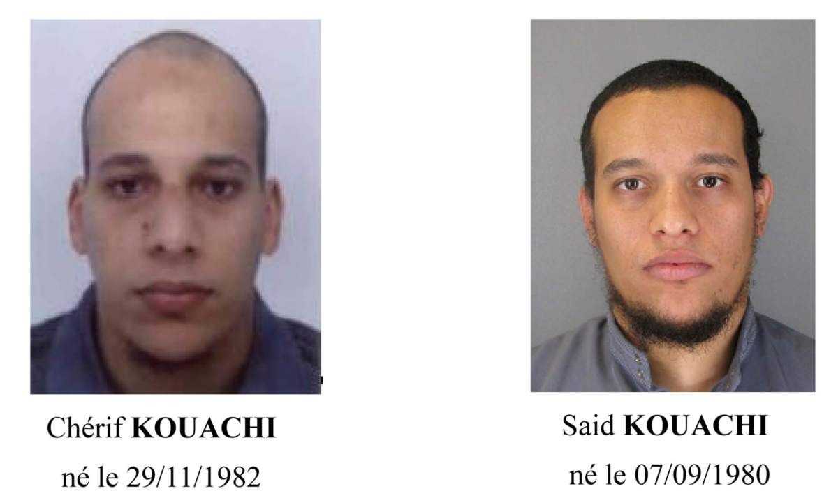 Police hunt for French brothers suspected of Paris shootings