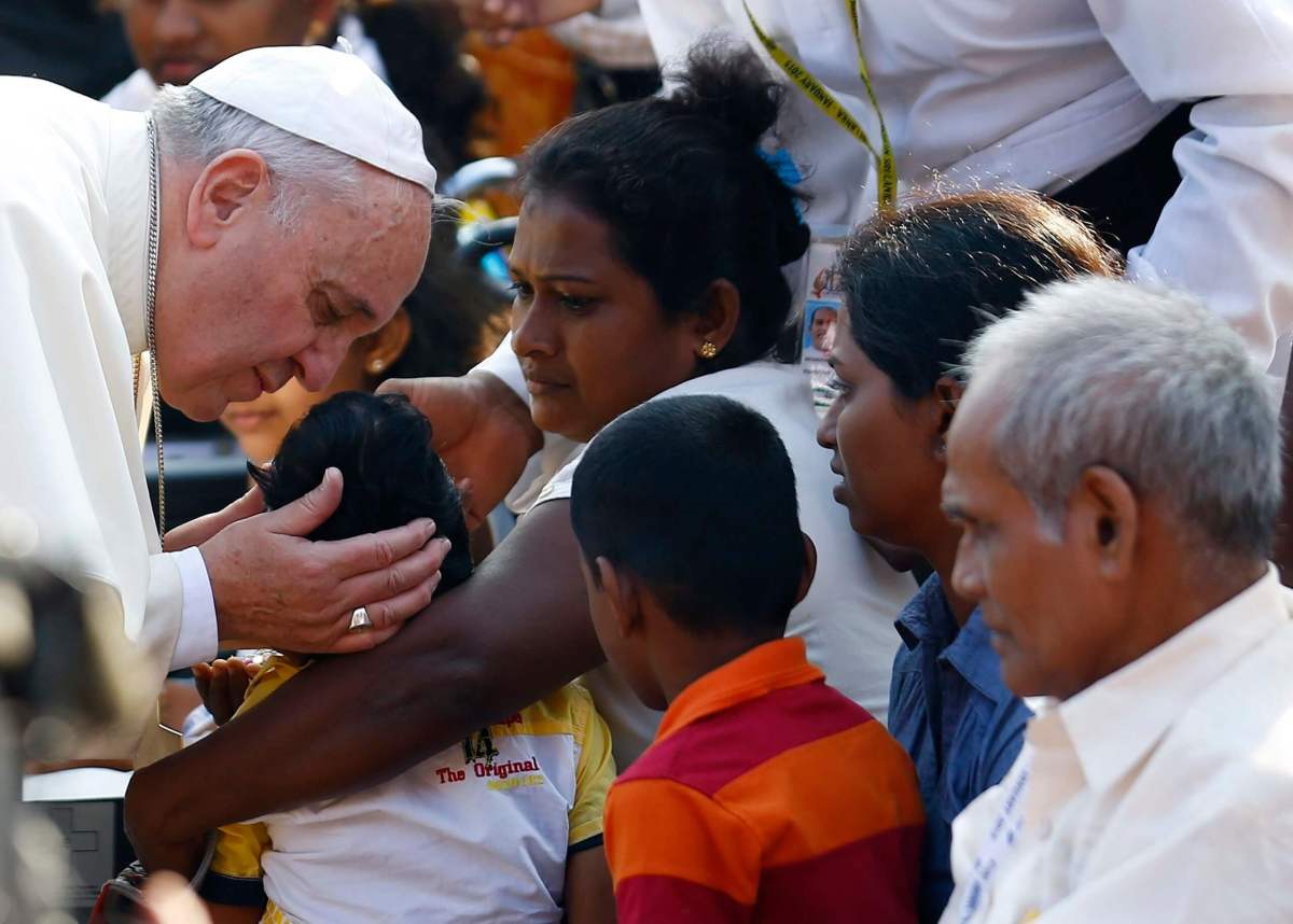 Pope gives Sri Lanka its first saint