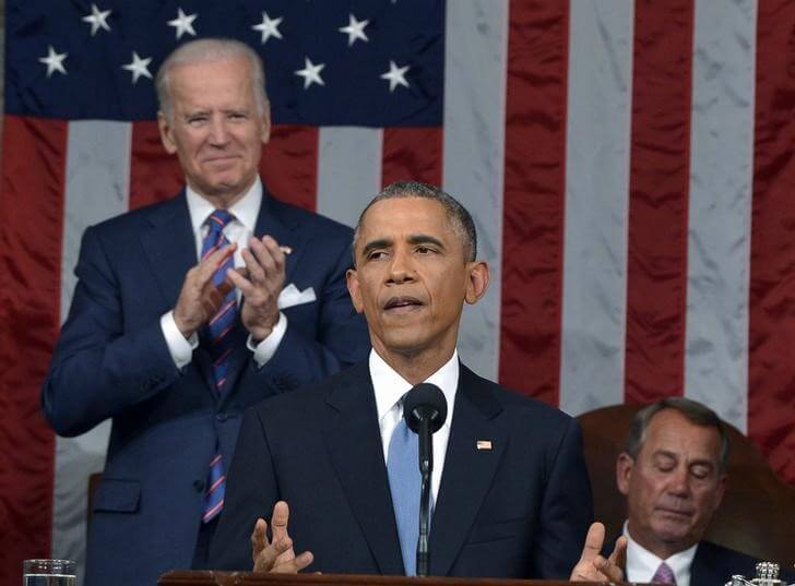 Obama challenges Republicans to tax rich in State of Union speech