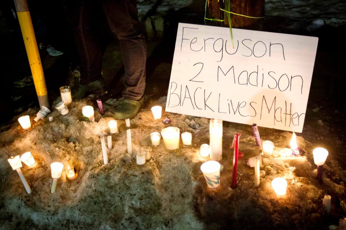 Protesters march in Wisconsin after white cop kills unarmed black teen