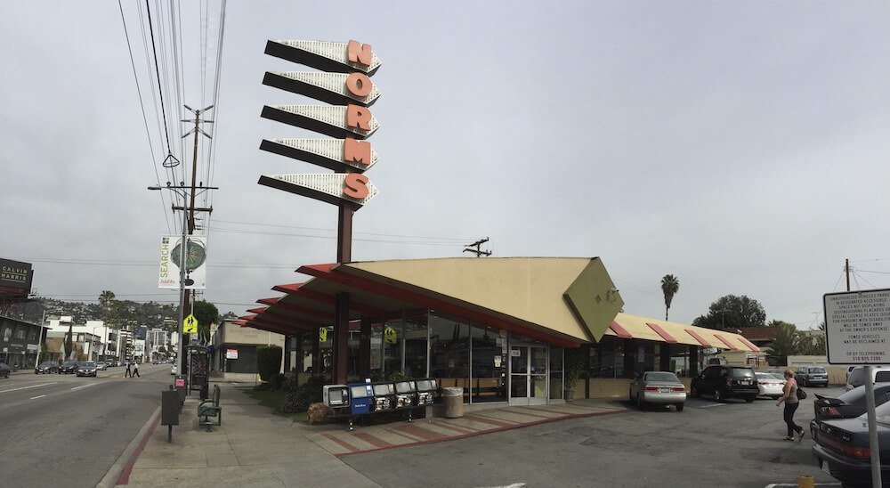 Iconic 1950s LA diner Norms tipped for preservation