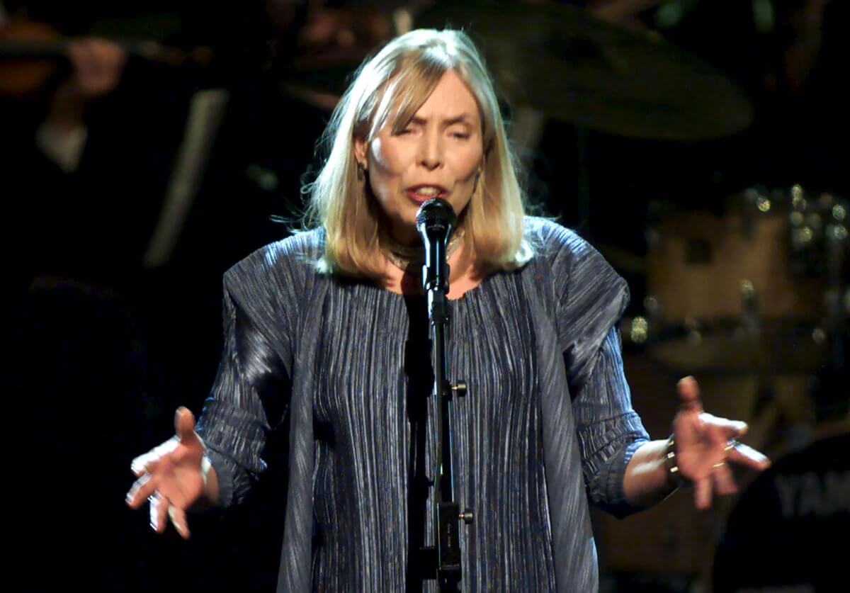Joni Mitchell in intensive care after being found unconscious at home
