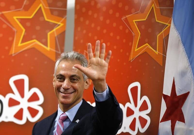 Chicago Mayor Rahm Emanuel elected for second term