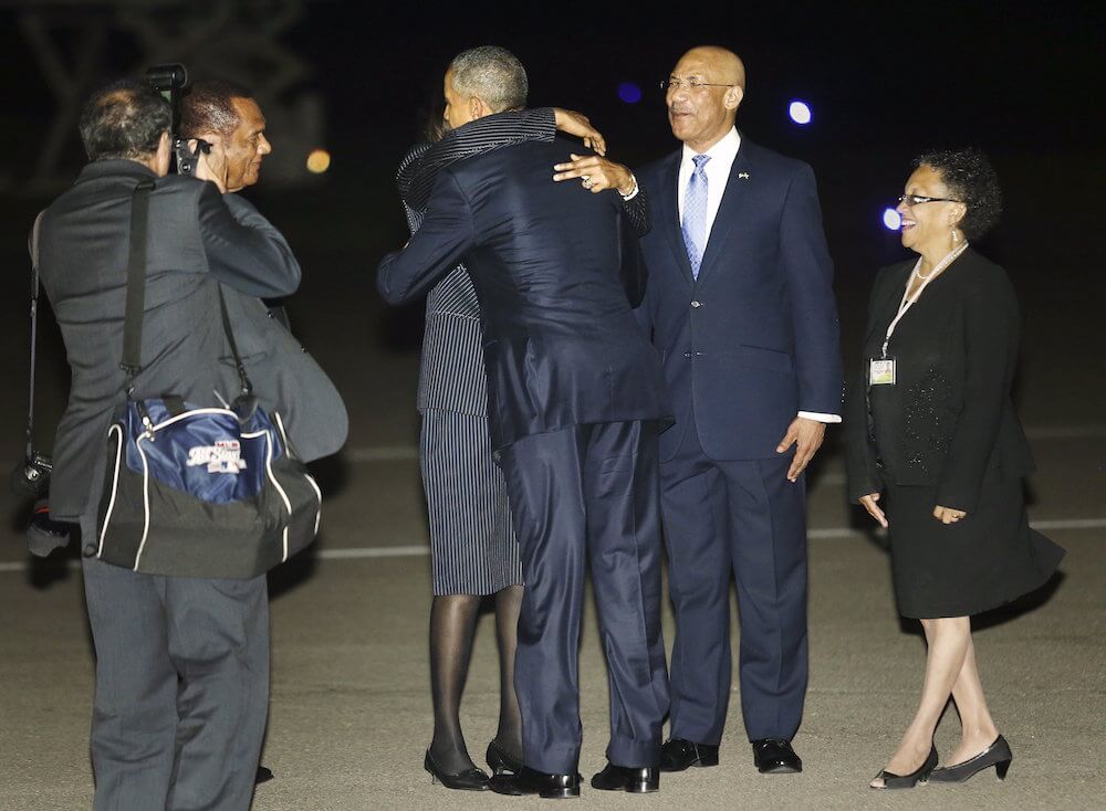 One love! Obama hits Bob Marley museum before Jamaica talks