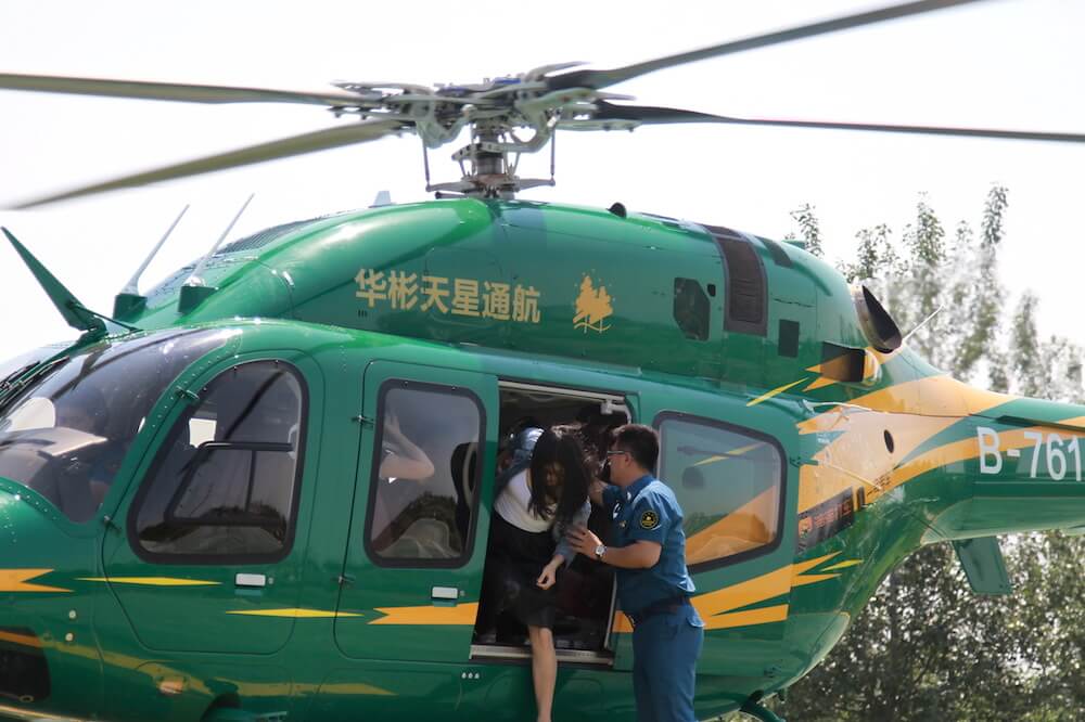 Hail a helicopter! Beijing taxi service launches dial-a-chopper scheme