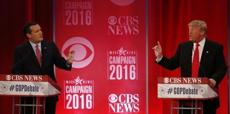 These are the top words used by presidential candidates during the debates