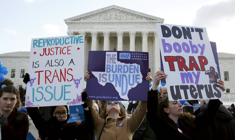 Emotions run high outside Supreme Court for key abortion ruling